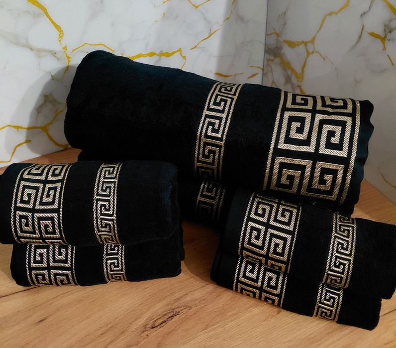 Zestaw 6 ręczników bawełna