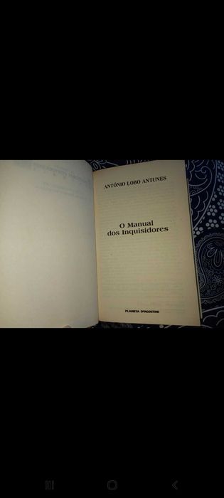 Livro: Manual dos Inquisidores - António Lobo Antunes