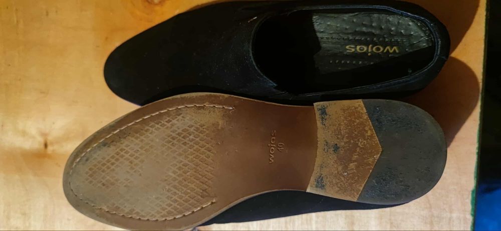 Półbuty zamszowe męskie 40!