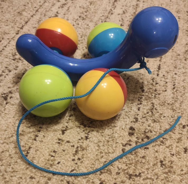 Ślimak motyl żółw do ciągnięcia dla niemowląt