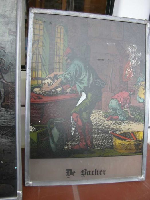 kolekcjonerskie obrazy na szkle 2 sztuki