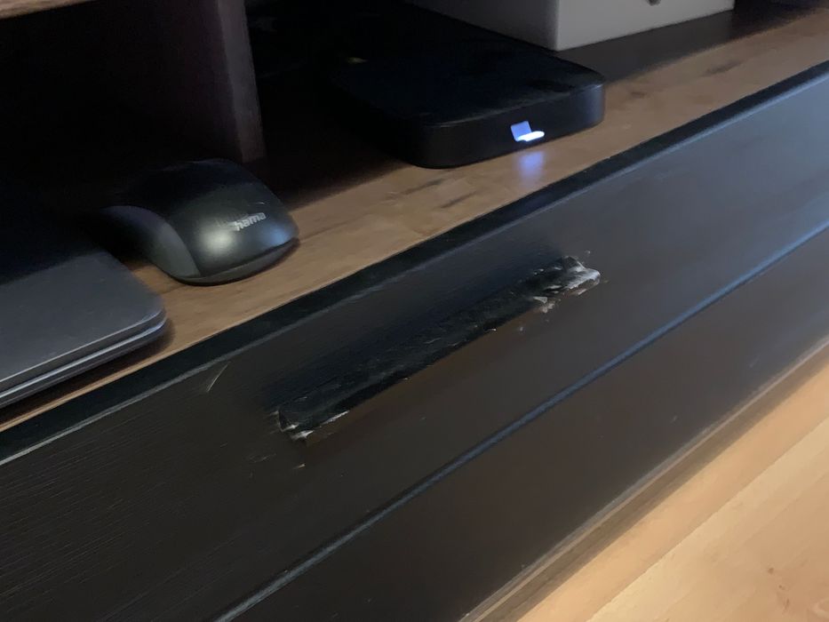Conjunto sala estar lacjum (móvel tv + cristaleira + mesa centro)