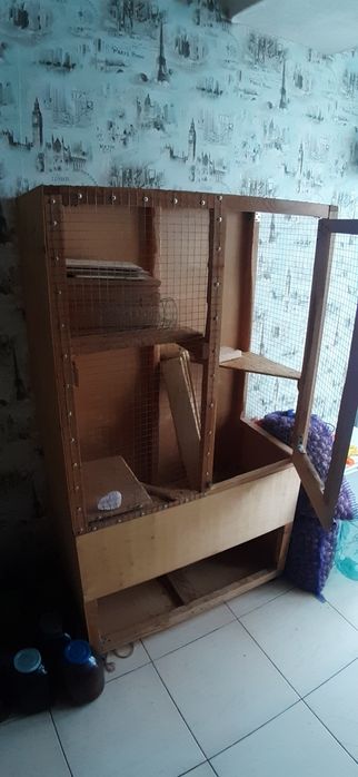 Большая клетка для грызунов свинка шиншилла хомяк крыса 140х80х40см