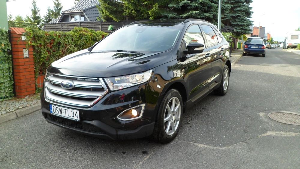Ford Edge 2,0TDCI 180KM 4X4 Kamera Partronik Nawigacja Hak Radar Zarejestrowany