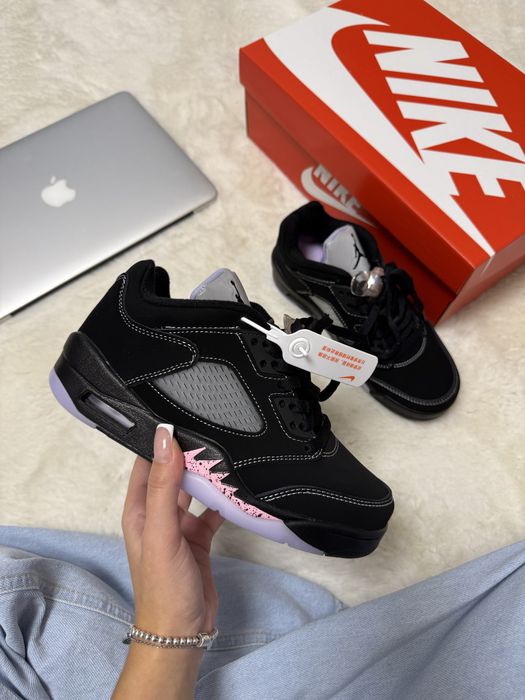 Жіночі кросівки Nike Air Jordan 5 Low Dongdan найк джордан члргі