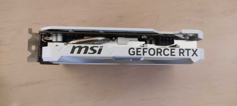 Відеокарта MSI GeForce RTX 4060 VENTUS 2X WHITE 8GB Офіційна гарантія більше року