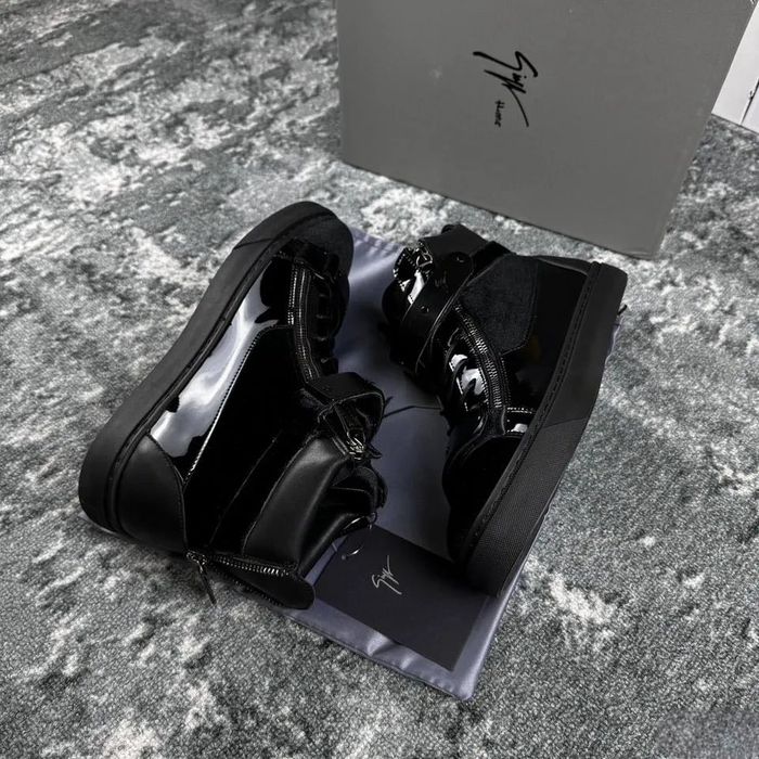 Кеды Guizeppe Zanotti черные