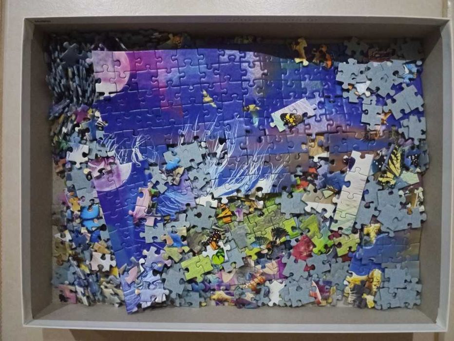 Puzzle 1000 Unicórnios come novo