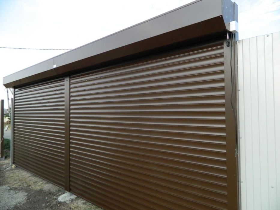 Гаражные роллетные ворота. Защитные роллеты на гараж. Под ваши размеры