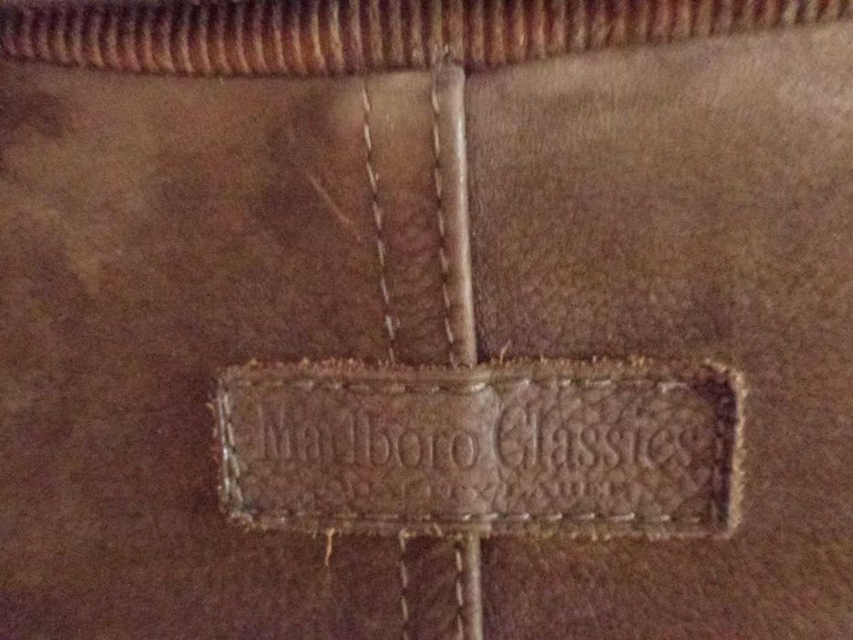 Casaco Marlboro em 100% pele de Bufalo