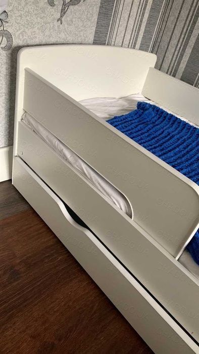 Дитяче ліжко Кіндер кул №00, детская кровать, кроватка дитяча з бортом