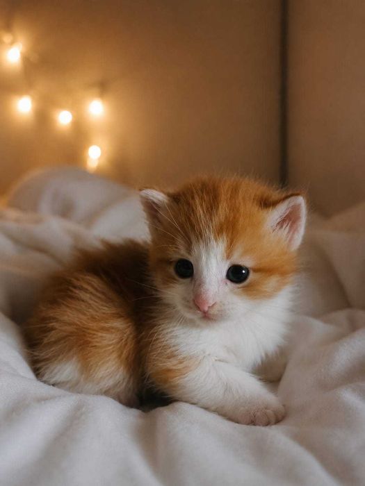 Gatinho Bébe da raça  Bosque da Noruega