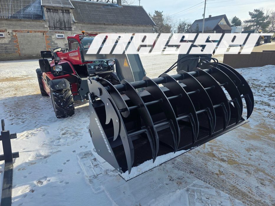 ŁYCHO KROKODYL ZĄB PALONY 1,6m JCB Merlo CAT Claas Schaffer dostawa!