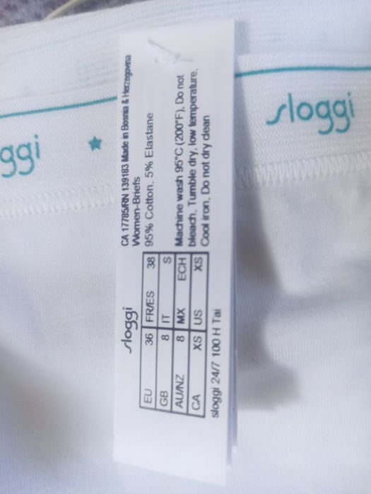 Sloggi 24/7 Tai 100H Tai.rozm.36.zestaw 2 opakowań fig 80zł.