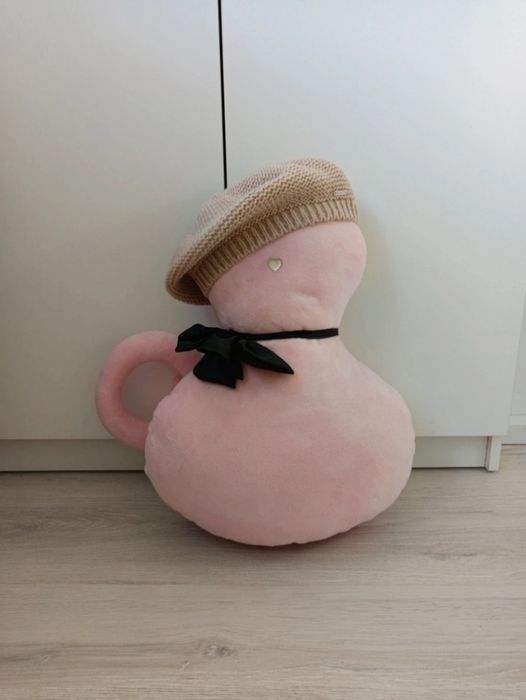 Elegancki Pudrowy róż Beret Mohito