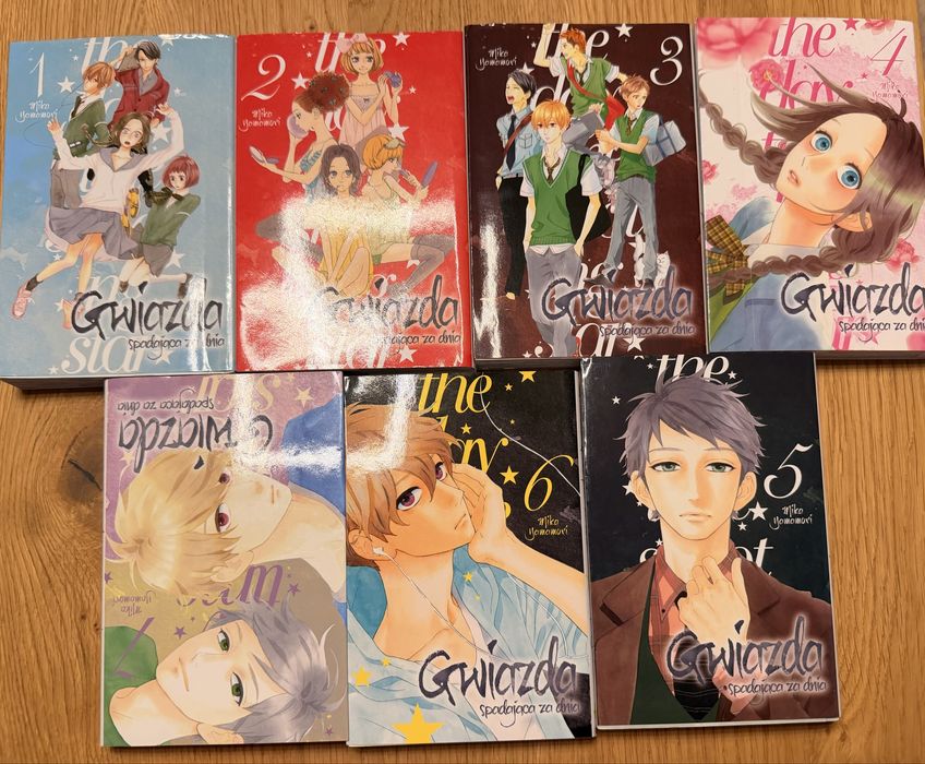 Manga „Gwiazda spadająca za dnia” - Tomy 1-7