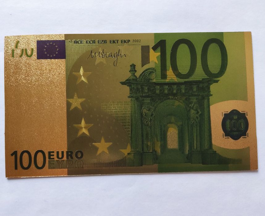 Сувенирная банкнота 100 евро