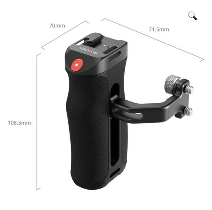 Боковая ручка SmallRig 5694 Arca-Type с кнопкой записи для Sony A7R V / A7R IV / A6600 / A6400, Canon, Fujifilm, Panasonic