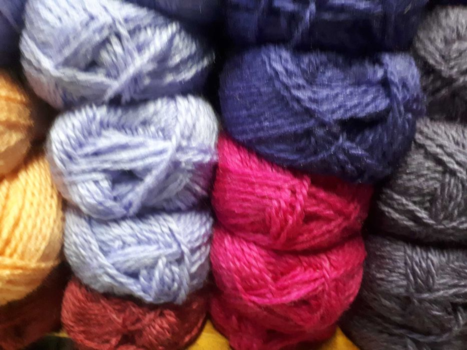 Lã grossa tricotar