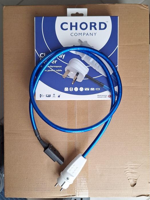 Cabos alimentação Chord Company Clearway Power 1,5 mts