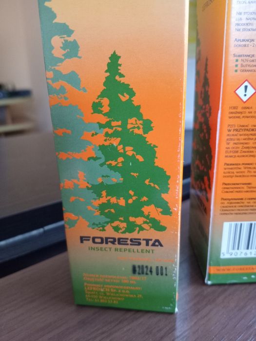 Спрей-Аерозоль від комарів FORESTA.