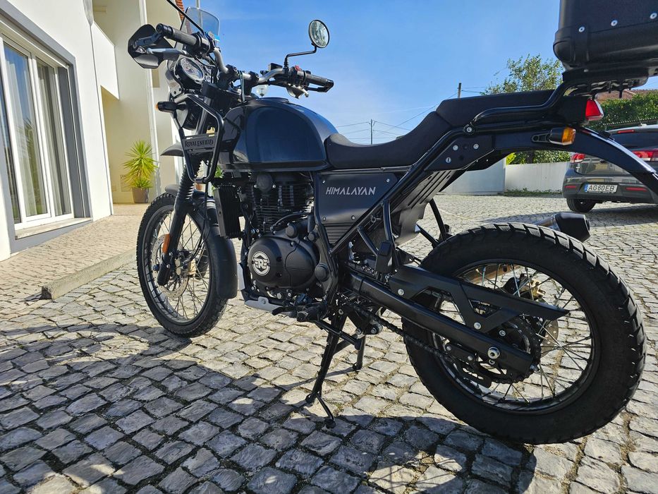 Royal Enfield Himalayan 411 - COMO NOVA + muitos extras
