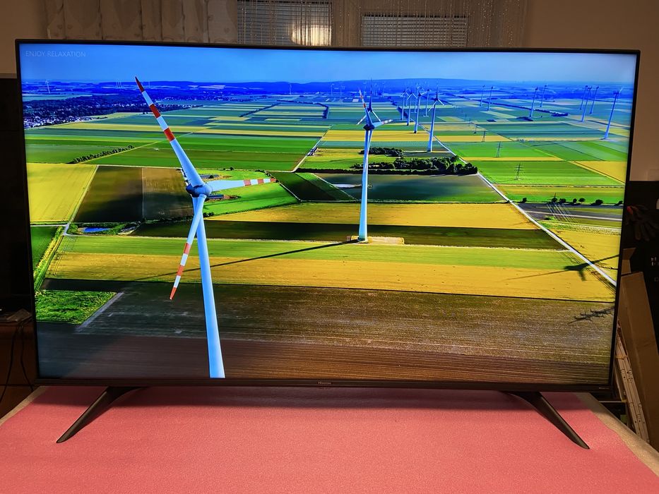 Телевізор Hisense 55A6CG/ QLED Hisense 65A7HQ SmartTV/Vidaa/4KUltraHD/як новий