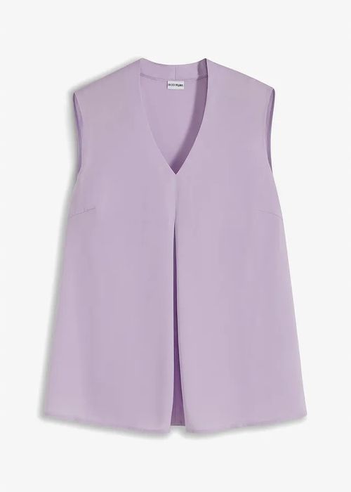 B.P.C top satynowy liliowy 36.