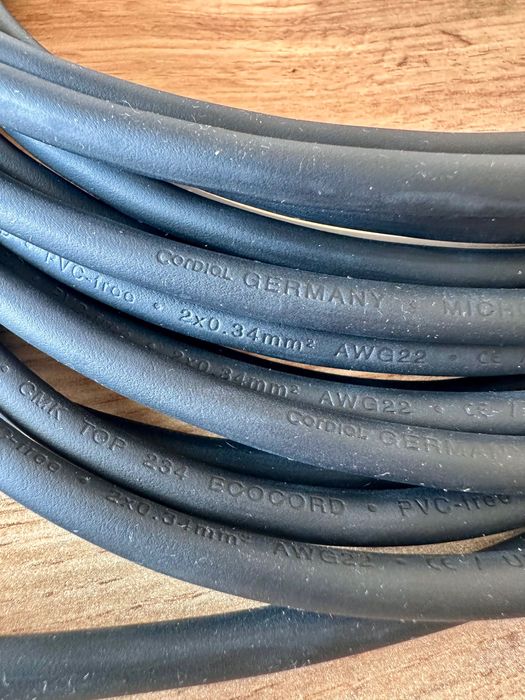 Kabel mikrofonowy Cordial CMK 234 TOP ECOCORD - XLR Neutrik GOLD