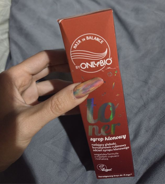 Toner onlybio syrop klonowy, nowy