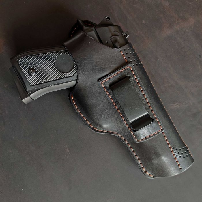 Шкіряна кобура для Beretta M9 зі скобою, кобура Beretta 92,  Беретта