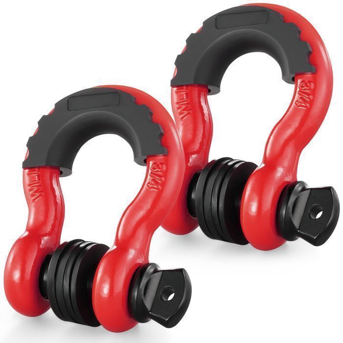 Szekla vevor 3 4 d-ring 2 sztuki stal stopowa mocna 4.75t holująca