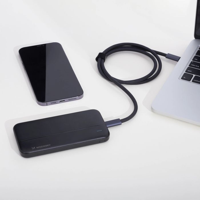 Wozinsky powerbank Li-Po 10000mAh 2 x USB czarny (WPBBK1)
