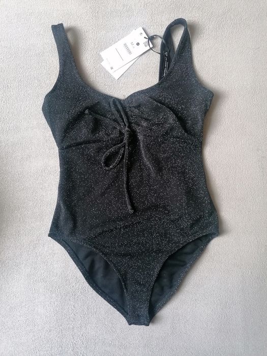 Body bluzka nowe metka Bershka 38 M brokat świecące błyszczące