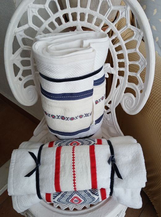 Toalhão + Toalha de banho