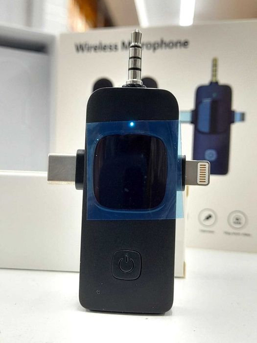 Microfone Lapela Novos