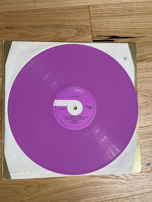 Deep Purple 24 Carat Purple vinyl!!!