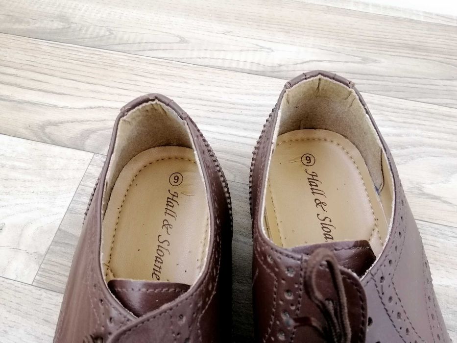 Туфлі англійські Hall & Sloane, шкіра