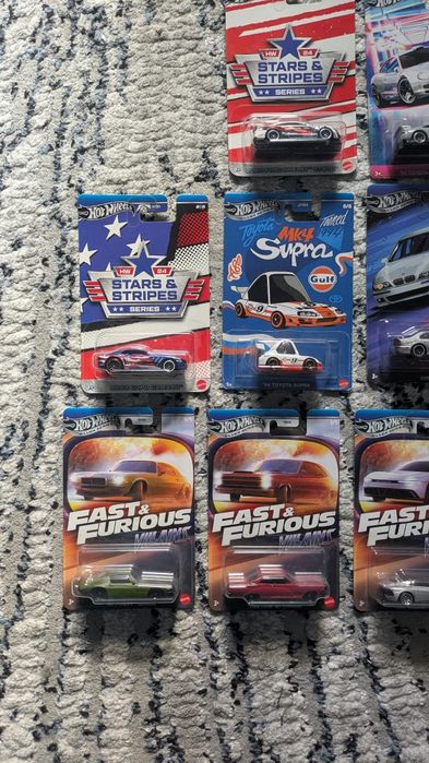 Hot Wheels silver zestaw 13szt.