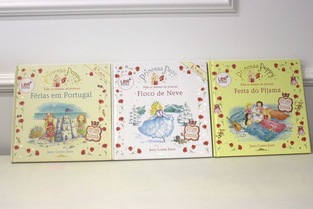 Livros Princesa Poppy em Muito Bom estado