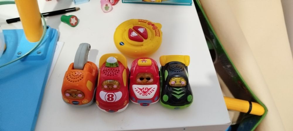 Tut tut autka garaż tor wyścigowy duży zestaw zamiana na LEGO