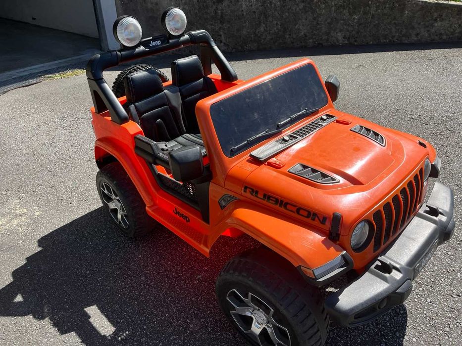 Jeep Wrangler Rubicon Elétrico Infantil – Bateria Nova + Comando