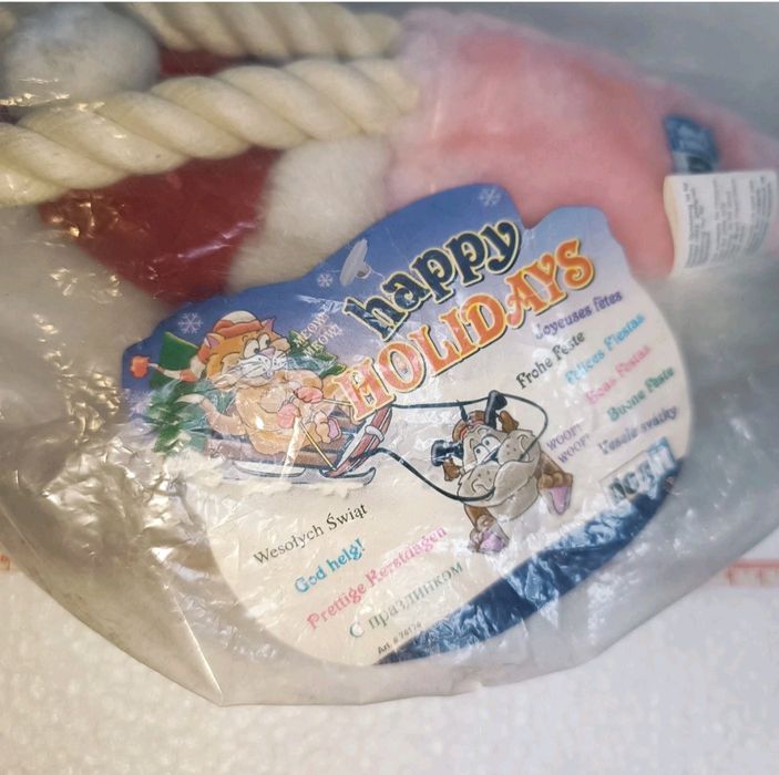 Brinquedo para cão com formato de Pai Natal marca Dogit