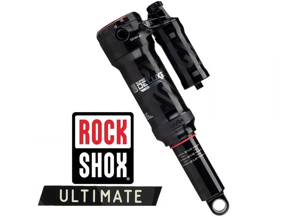 NOWY RockShox SUPER DELUXE ULTIMATE 205x65mm trunnion trunion damper amortyzator tylny tył blokada skoku rebound compression