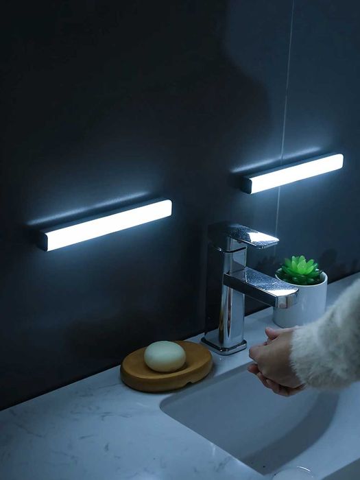 Акумуляторна лампа з датчиком руху⤵️ Відмінна якість / Led освітлення