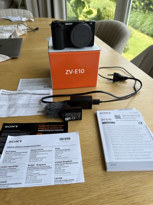 NOWY Sony ZV-E10 body — komplet z pudełkiem, Warszawa