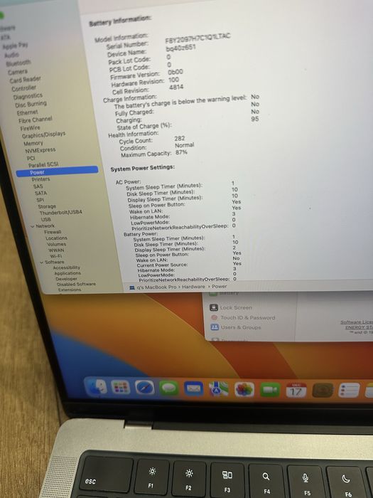 Macbook Pro 14 M1Pro 16GB 512SSD