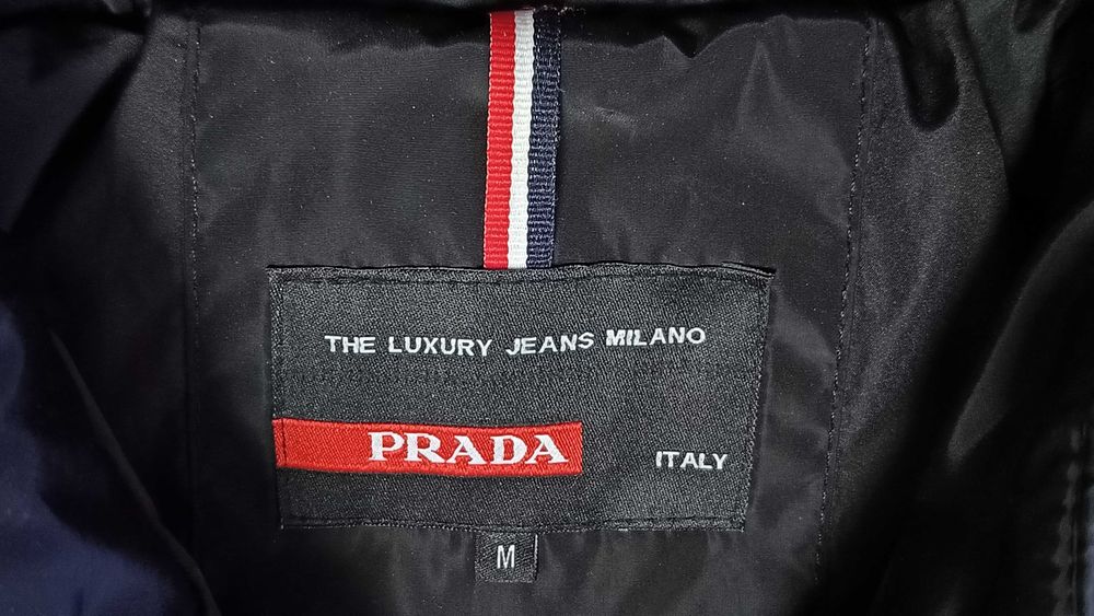 Męska kurtka zimowa PRADA r.M stan idealny