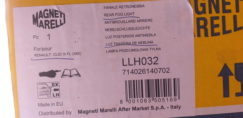 Farolim novos seat,renault,Nissan