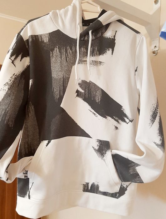 Худи, свитшот, кофта  на  подростка..  Белый.